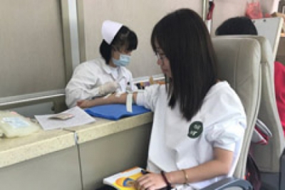 无偿献血，传递温暖——记我校2018年爱心献血活动