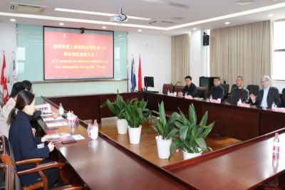 福煦影视公司来我校参观并座谈交流