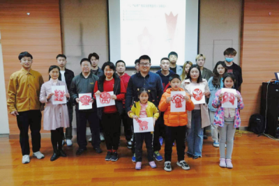 “学史力行”,我校学生将非遗文化带进社区