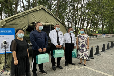 校工会开展暑期“送清凉”慰问活动