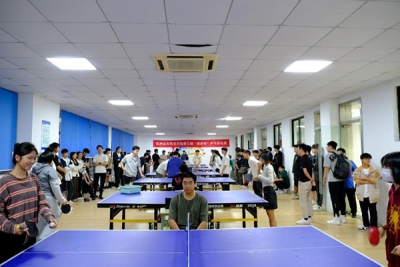尽情“乒”搏挑战自我-我校第三届“迎新杯”乒乓球赛圆满结束