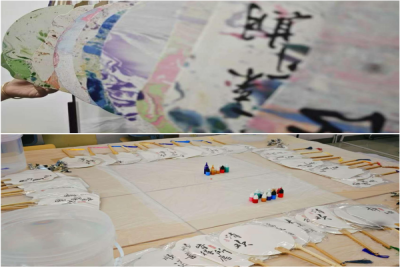 “师韵流转，扇绘雅集” —— 商学院举办漆扇DIY非遗文化师生互动体验活动